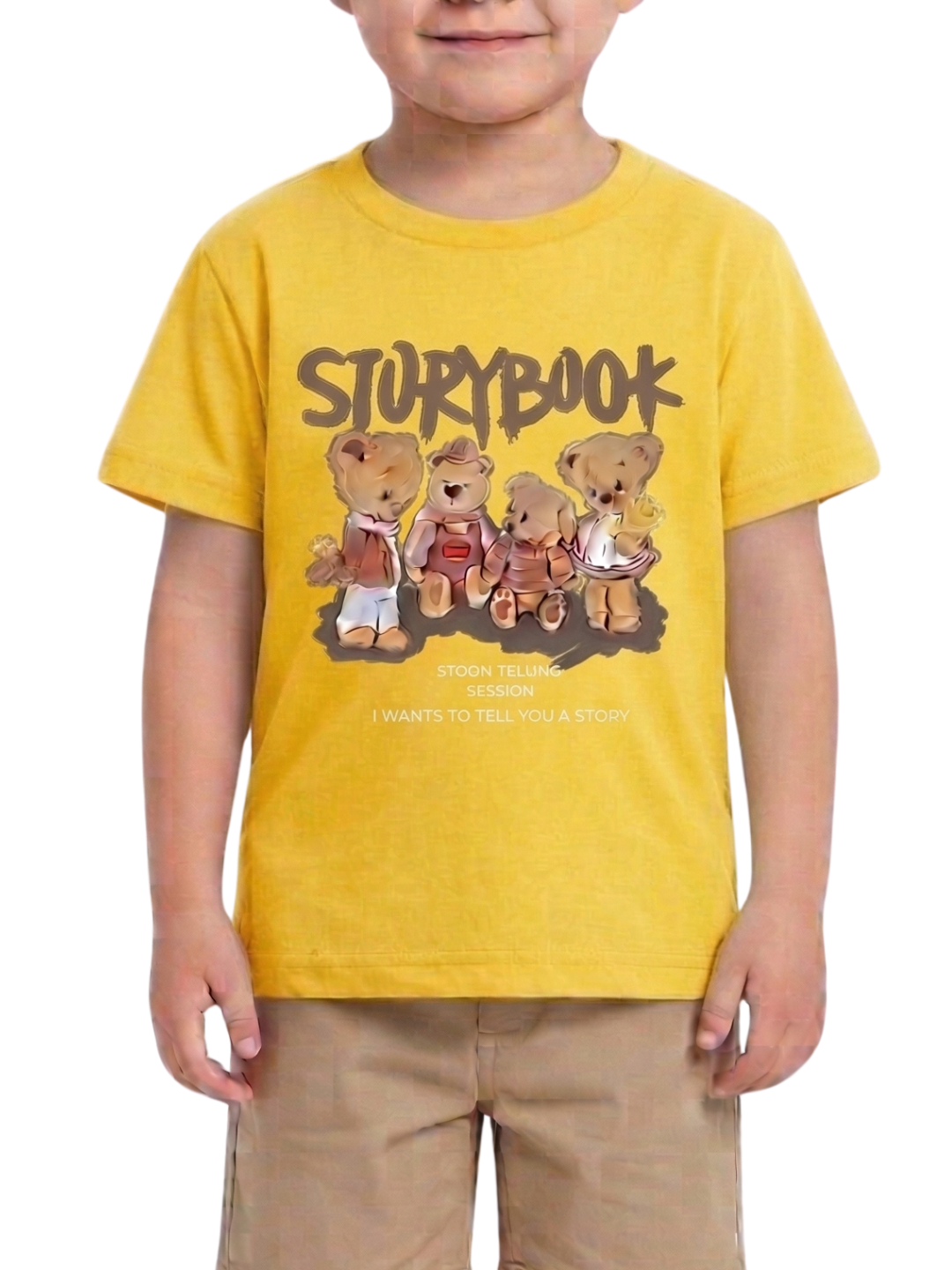 Kids T-Shirt | Storybook Cartoon Graphic Print T Shirt for Boys & Girls | Summer Casual Wear
