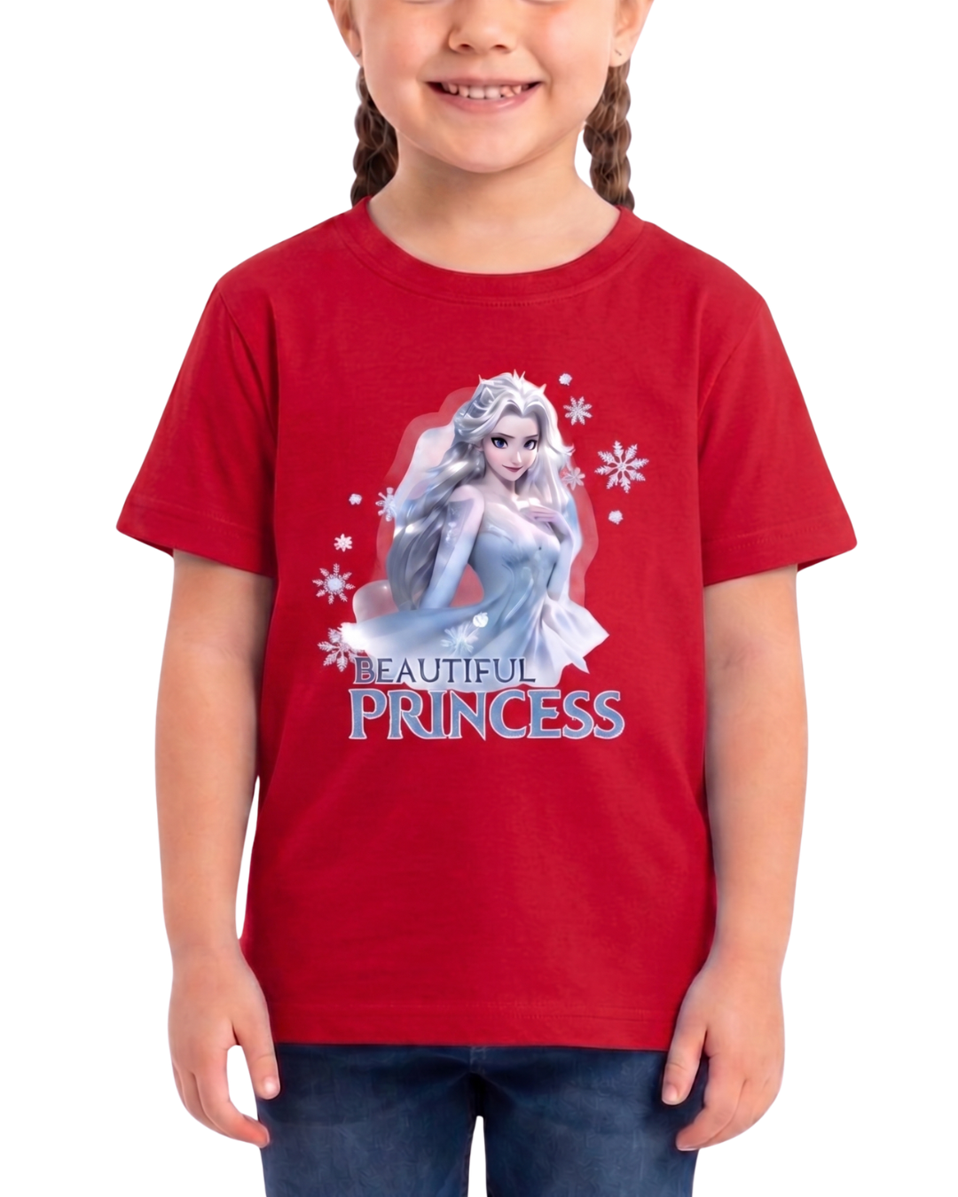 Kids Cute Princess Graphic T Shirt