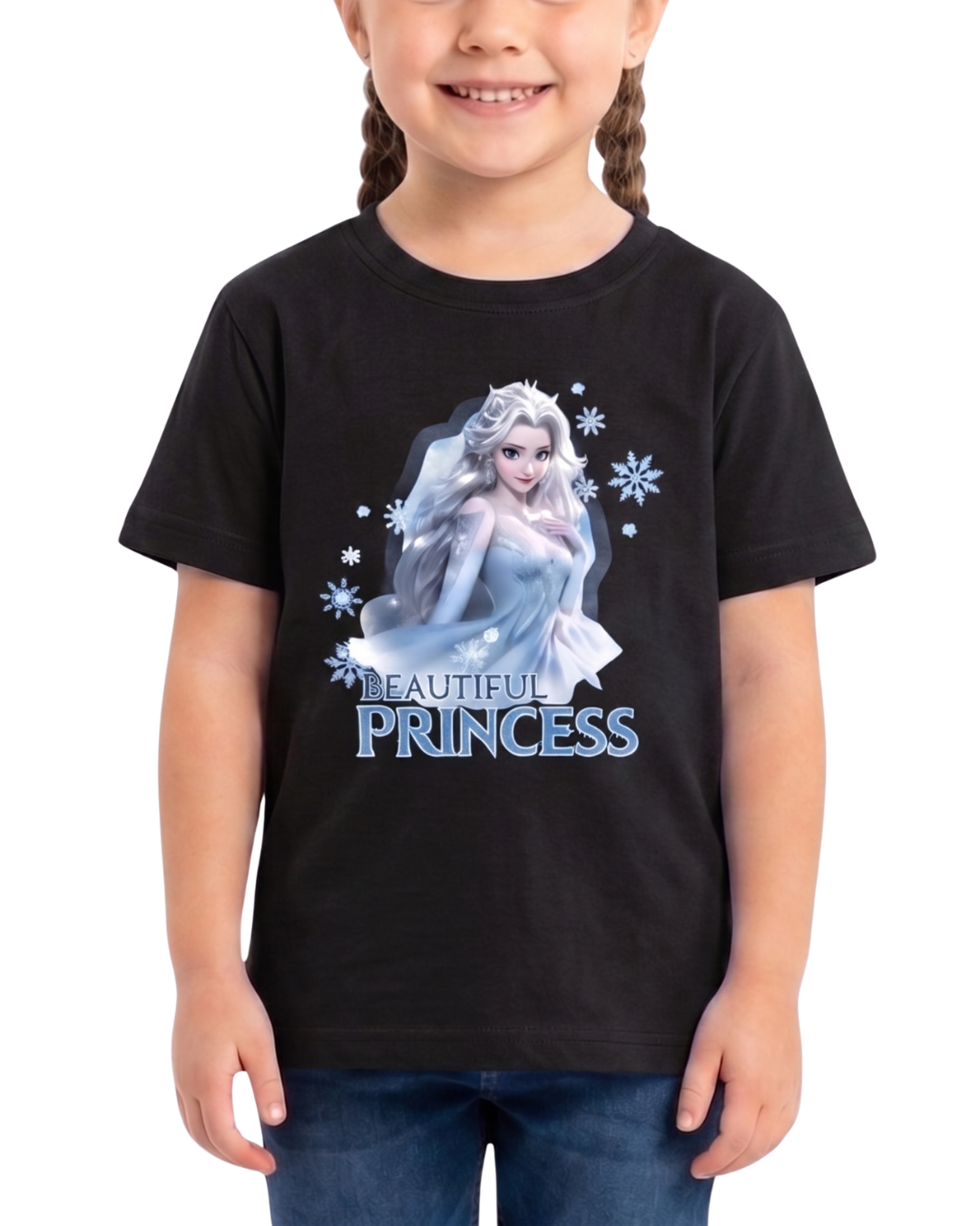 Kids Cute Princess Graphic T Shirt