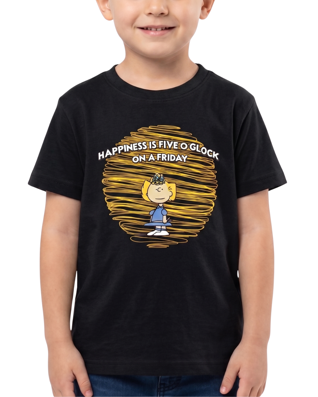 Kids Cute Cartoon Quote T Shirt