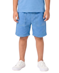 Kids Sky Blue Casual Shorts – Minimal Everyday Style