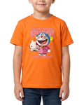 Kids “Super Funny & Intelligent” Cartoon Graphic T Shirt