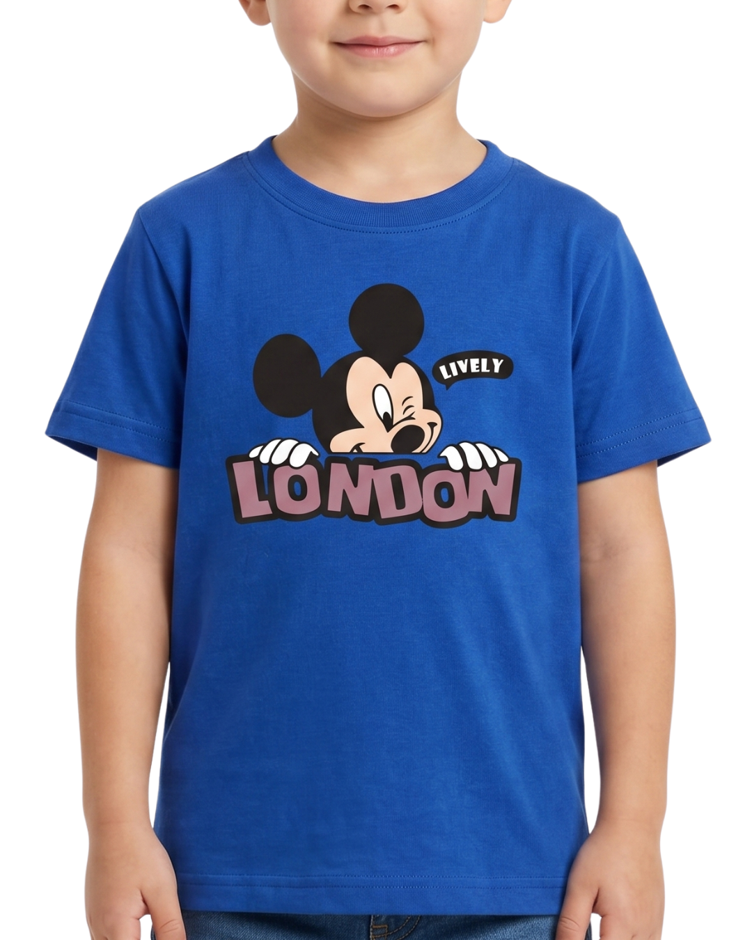 Kids Cartoon Character Graphic T Shirt