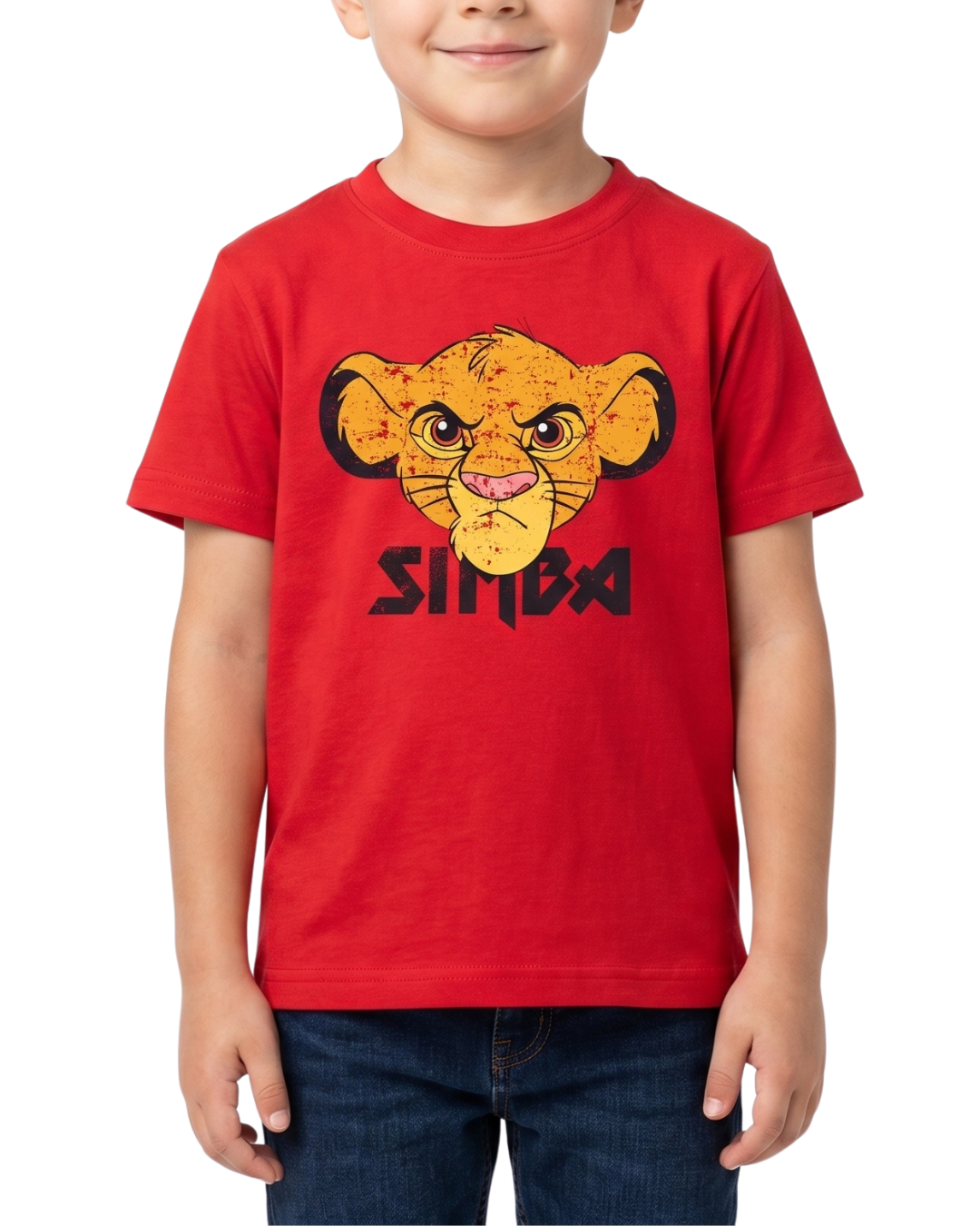 Kids Simba Lion Graphic T Shirt