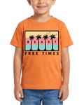Kids Casual T Shirt – Palm Print Beast Design