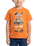 Kids Pattern Bear Design T Shirt – Soft & Comfortable T Shirt